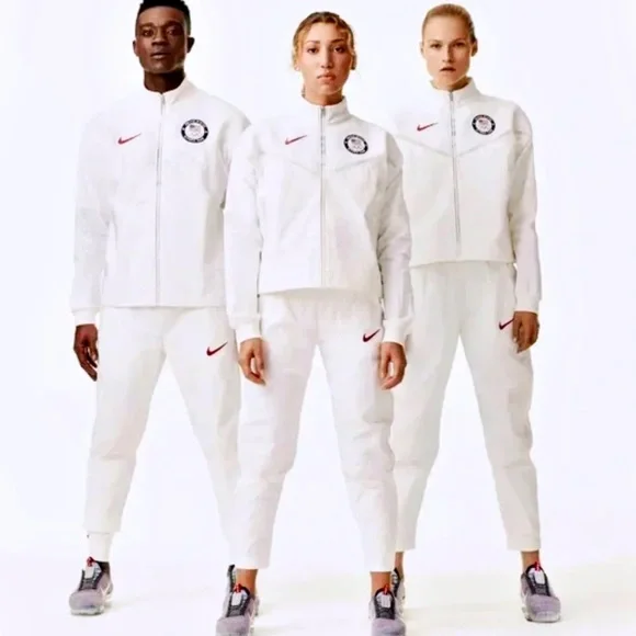 Nike Olympic Team USA Medal Stand 2022 Women's Pants Size L NWT - Picture 10 of 14